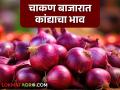 Kanda Bajar Bhav : चाकण बाजार समितीत कांद्याची आवक कमी; दर घटले का वाढले? - Marathi News | Kanda Bajar Bhav : Onion arrivals in Chakan Market Committee decreased; Why did the prices decrease and increase? | Latest agriculture News at Lokmat.com