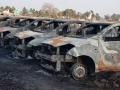 चेन्नईमध्ये भीषण आग, 176 कार जळून खाक - Marathi News | Massive Fire In Chennai Parking Lot, More Than 176 Cars Burnt Down | Latest national News at Lokmat.com
