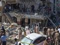 Karachi Blast : कराचीत मोठा स्फोट, 11 जण ठार; अनेक जण ढिगाऱ्याखाली दबल्याची शक्यता - Marathi News | Pakistan Karachi blast 11 killed and 12 injured in shershah area  | Latest international News at Lokmat.com
