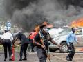 Uganda Bomb Blasts : युगांडा हादरला; दोघांनी स्वतःला बॉम्बनं उडवलं, पोलिसांनी तिसऱ्याला घातल्या गोळ्या, अनेक जण रुग्णालयात - Marathi News | at least two blasts in Uganda capital kampala police killed third attacker many injured | Latest international News at Lokmat.com