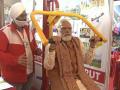 पंतप्रधान मोदींनी जिममध्ये दाखवला 'फिटनेस'; लोक बघतच राहिले, पाहा - Video - Marathi News | Uttar pradesh Major dhyanchand meerut sports university pm modi at fitness gym | Latest national News at Lokmat.com