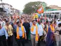 मुख्यमंत्र्यांच्या सहभागाने भाजपची मडगावात पदयात्रा - Marathi News | bjp march in madgao with the participation of the cm pramod sawant | Latest goa News at Lokmat.com