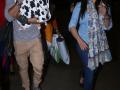 shahid kapoor n meera rajput spotted mumbai international Airport - Marathi News | shahid kapoor n meera rajput spotted mumbai international airport | Latest filmy News at Lokmat.com