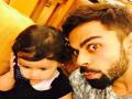 ​धोनीच्या मुलीसोबत विराटचा सेल्फी - Marathi News | Virat's selfie with Dhoni's daughter | Latest fashion News at Lokmat.com