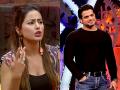 Bigg Boss 11 : ड्रामा क्वीन हिना खानने घातली करण पटेलशी हुज्जत, करणने दिले असे उत्तर! - Marathi News | Bigg Boss 11: Drama queen Hina Khan put it on the ground, shouting with Patel! | Latest filmy News at Lokmat.com
