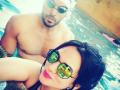 pool romance: गौरव आणि त्याच्या पत्नीचा रोमँटिक हॉलीडे  - Marathi News | pool romance: Groom and his wife's romantic holiday | Latest filmy News at Lokmat.com