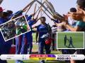 T20 World Cup, NAM vs AFG, Asghar Afghan : अफगाणिस्तानकडून अखेरचा सामना खेळणाऱ्या माजी कर्णधाराचा दोन्ही संघांकडून सन्मान; मोडला आहे महेंद्रसिंग धोनीचा विक्रम - Marathi News | T20 World Cup, NAM vs AFG : Afghanistan and Namibia team, giving guard of honour to Asghar Afghan as he is playing his final International match, AFG 5/160  | Latest cricket News at Lokmat.com