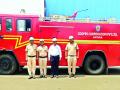 कूपरचे अग्निशमन दल ठरतेय संकटमोचक ! सातारकरांची सुरक्षा - Marathi News | Cooper's firefighting team decides! Protection of Satarkar | Latest satara News at Lokmat.com