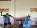 CoronaVirus: ...आणि क्वॉरंटाईन सेंटरमध्येच रंगला दशावताराचा खेळ     - Marathi News | CoronaVirus two friends played dashavatar in quarantine centre in sindhudurg kkg | Latest sindhudurga News at Lokmat.com