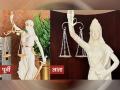 न्यायदेवतेच्या डोळ्यावरील पट्टी काढली; हातात तलवारीऐवजी संविधान! - Marathi News | Removed the bandage from the eyes of Justice; Constitution instead of a sword | Latest national News at Lokmat.com