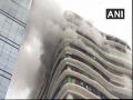 Mumbai's Parel Fire : परळमधील क्रिस्टल टॉवरच्या आगीत चौघांचा मृत्यू, 21 जण जखमी - Marathi News | Fire on top of the crystal tower in Parel | Latest mumbai News at Lokmat.com