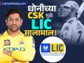 धोनीच्या चेन्नई सुपर किंग्जमुळे एलआयसी मालामाल! १००० कोटी रुपयांचा नफा कसा कमावला? - Marathi News | mahendra singh dhoni chennai super kings delivered a 529 pc return for lic | Latest business Photos at Lokmat.com