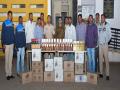 म्हाडा वसाहतीत पोलिसांचा छापा गोव्याची विदेशी दारु हस्तगत - Marathi News | Police raids in Mhada colony capture Goa's foreign liquor | Latest dhule News at Lokmat.com