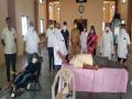 कॉ शरद पाटील प्रतिष्ठानतर्फे कापडण्यात रक्तदान शिबिर - Marathi News | Co-donated blood donation camp by Sharad Patil Pratishthan | Latest dhule News at Lokmat.com