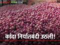 मोठी बातमी! केंद्र सरकारने कांदा निर्यातबंदी उठवली; शेतकऱ्यांना कसा होणार फायदा? - Marathi News | Big news central government has lifted the ban on onion exports farmer benifits | Latest agriculture News at Lokmat.com