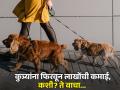 कुत्र्यांना फिरवण्यासाठी सोडली नोकरी, आता महिन्याला कमावते लाखो रूपये - Marathi News | Women quit full time job to be a dog walker earns nearly rs 45 lakhs | Latest jarahatke News at Lokmat.com
