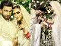 दीपवीरच्या मुंबई रिसेप्शनचे हे फोटो एकदा तरी पाहाच...!! - Marathi News | photos deepika padukone ranveer singh mumbai wedding reception look from mumbai | Latest filmy Photos at Lokmat.com