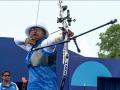 Paris Olympics 2024 : भारताच्या दीपिकाची पदकाच्या दिशेने वाटचाल; १९ महिन्यांच्या लेकीला घरी ठेवून ती लढतेय - Marathi News | Paris Olympics 2024 Updates In Marathi Deepika beats Kroppen and moves to Quaterfinals n Women's Individual Archery | Latest other-sports News at Lokmat.com