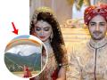 नवरी गेली उडत! पॅराग्लायडिंग करत नवरीने घेतली भलत्याच मंडपात एंट्री, वाजली भलतीच वाजंत्री.. - Marathi News | A strange story of theme wedding happened in Gwalior. Bride Came at alien wedding venue by paragliding but weds with stranger. | Latest sakhi News at Lokmat.com