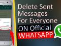 व्हॉट्सअ‍ॅप ‘डीलिट फॉर एव्हरीवन’ : 7 मिनिटांच्या डीलिट खेळाची 5 कारणं - Marathi News | Whatsapp 'Delete for EVERYONE': 5 reasons for 7 minutes delete game | Latest relationship News at Lokmat.com