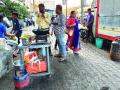 खाद्यपदार्थ विक्रेत्यांमुळे शहराची सुरक्षा ‘गॅसवर’ - Marathi News | Food vendors protect city on gas | Latest navi-mumbai News at Lokmat.com