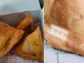 Printed Samosa : हा असला कसला समोसा! मार्केटमध्ये प्रिंटेड समोशाची क्रेझ, या कोड वर्डचा नेमका अर्थ आहे काय? - Marathi News | Printed Samosa : Printed samosa in bengalore printed samosa photo viral on social media | Latest sakhi News at Lokmat.com