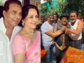 Dharmendra Birthday: सनी अन् बॉबी देओलने साजरा केला वडिलांचा वाढदिवस, हेमा मालिनी यांचीही खास पोस्ट - Marathi News | dharmendra turns 88 celebrated birthday with family sunny and bobby deol seen hema malini shares post | Latest filmy News at Lokmat.com