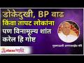डोकेदुखी BPवाढ व तापट लोकांना पण विनामूल्य शांत करेल हि गोष्ट | Cure for BP & Headache | Gurumauli - Marathi News | It will calm people with high BP and fever for free Cure for BP & Headache | Gurumauli | Latest bhakti Videos at Lokmat.com