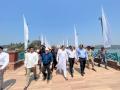 दोनापावला जेटीवर जाताय; ५० रुपये मोजा; पर्यटकांसाठी नियम  - Marathi News | new dona paula jetty inauguration rs 50 charge and rules for tourists | Latest goa News at Lokmat.com