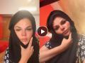 Rakhi Sawant : राखी अन् तिचा ड्रामा, आधी आदिलला तुरुंगात भेटली नंतर केले नमाज पठण; video व्हायरल - Marathi News | rakhi sawant visits husband in jail wore hijab video viral | Latest filmy News at Lokmat.com