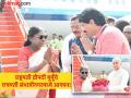 राष्ट्रपती द्रौपदी मुर्मू यांचे छत्रपती संभाजीनगरमध्ये आगमन; स्वागताला कोण कोण होतं? - Marathi News | President Droupadi Murmu Arrives in Chhatrapati Sambhajinagar; Welcomed by Governor and Guardian Minister | Latest chhatrapati-sambhajinagar News at Lokmat.com
