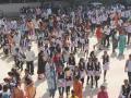 बारावीच्या परिक्षा सुरु, केंद्राबाहेर प्रचंड गर्दी - Marathi News | XII examinations started, huge crowds outside the center | Latest kolhapur News at Lokmat.com