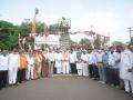 कोल्हापुरात जन्मस्थळावर शाहू महाराज जयंती, मान्यवरांकडून अभिवादन - Marathi News | Shahu Maharaj Jayanti at his birth place in Kolhapur, greetings from dignitaries | Latest kolhapur News at Lokmat.com