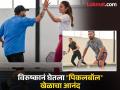 विरुष्कानं घेतला पिकलबॉलचा आनंद; DK सह त्याच्या बायकोचीही दिसली झलक, इथं पाहा खास फोटो - Marathi News | Virat Kohli, Anushka Sharma turn 'teammates' as RCB stars play pickleball See Viral Pics | Latest cricket Photos at Lokmat.com