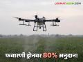 Drone Scheme : फवारणी ड्रोनवर मिळणार आता ८० टक्के अनुदान; शेतकरी उत्पादक कंपन्यांसाठी संधी - Marathi News | Drone Scheme Now you will get 80 percent subsidy on spraying drones; Opportunity for farmer producer companies | Latest agriculture News at Lokmat.com