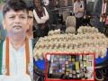 नोटांचा ढीग, 12 कोटी कॅश, किलोमध्ये सोनं-चांदी, मर्सिडीज कार अन्...! ईडीच्या छाप्यात सापडलं घबाड; काँग्रेसच्या आमदाराला अटक - Marathi News | Heaps of currency notes, 12 crores cash, gold and silver in kilos, Mercedes car and Many things were found in the ED raid ed arrested karnataka congress mla kc veerendra in online betting case | Latest national News at Lokmat.com