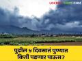Pune Rain : पुढील पाच दिवसांत पुण्यात किती पडणार पाऊस? काय आहेत हवामान विभागाचे इशारे? - Marathi News | Pune Rain How much rain will fall Pune in the next five days What are the weather department warnings? | Latest agriculture News at Lokmat.com