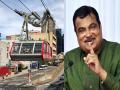Nitin Gadkari: करोडो वाचणार! आता हवेत उडणारी बस येणार; नितीन गडकरींनी लढविली आयडियाची कल्पना - Marathi News | Nitin Gadkari may save Millions, will do projects bus flying in the air in City's with idea of Aerial Tram-Way instead of Bus on Road | Latest auto Photos at Lokmat.com