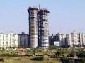 40-storey Noida twin towers to be demolished in just 9 seconds using 2500 kg explosives - Hindi News | 40-storey Noida twin towers to be demolished in just 9 seconds using 2500 kg explosives | Latest national Photos at Lokmattimes.com