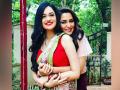 सृष्टी आणि वैष्णवी राव यांचे अनोखे नाते, वाचा सविस्तर - Marathi News | Srishti Jain and Vaishnavi Rao share A special bond on the set | Latest filmy News at Lokmat.com