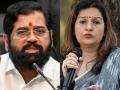 विरोधकांचा आरोप करण्याचा स्तर ढासळला, आम्ही त्यांना.., एकनाथ शिंदेंचं प्रियंका चतुर्वेदी आणि ठाकरे गटाला प्रत्युत्तर  - Marathi News | Maharashtra Lok Sabha Election 2024: Opposition's level of accusations has gone down, we are them.., Eknath Shinde's reply to Priyanka Chaturvedi and Shiv Sena UBT | Latest maharashtra News at Lokmat.com