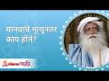 मानवाचे मृत्यूनंतर काय होते? Human Death | Sadhguru Jaggi Vasudev | Lokmat Bhakti - Marathi News | What happens after a human dies? Human Death | Sadhguru Jaggi Vasudev | Lokmat Bhakti | Latest bhakti Videos at Lokmat.com