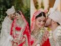Abhishek Pathak-Shivaleeka Oberoi Wedding : 'दृश्यम 2'चा दिग्दर्शक अभिषेक पाठकने शिवालिकासोबत बांधली लग्नगाठ, पाहा फोटो - Marathi News | Drishyam 2 Director Abhishek Pathak And Shivaleeka Oberoi First Wedding Tie The Not In Goa | Latest filmy News at Lokmat.com