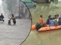 गुजरातमध्ये पावसाचा हाहाकार; 138 लोकांना NDRF ने एअरलिफ्ट - Marathi News | Rainfall in Gujarat; 138 people airlift by NDRF | Latest national Photos at Lokmat.com