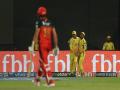 IPL 2019 : फॅफ ड्यू प्लेसिसची 'ही' जबरदस्त झेप पाहिलीत का? - Marathi News | Faf du Plessis of Chennai Super Kings and Dhruv Shorey of Chennai Super Kings combine to take the wicket of Marcus Stoinis of Royal Challengers Bangalore | Latest cricket Photos at Lokmat.com