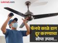 केवळ एक रूपयात चमकदार होतील घरातील सीलिंग फॅन, लगेच करा 'हा' सोपा उपाय! - Marathi News | Tips to clean ceiling fan of grease and dust in minutes | Latest social-viral News at Lokmat.com