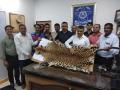 बिबट्याचे कातडे विक्रीसाठी आलेली दुकली गजाआड  - Marathi News | leopard skin sellers arrested by crime branch | Latest thane News at Lokmat.com