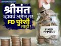 FD करुन तुम्ही कधीही श्रीमंत होणार नाही? CA ने दिला इशारा, म्हणाले खऱ्या कमाईसाठी गुंतवणूक धोरण बदला - Marathi News | FD vs Inflation Why 70% of Indian Families are Losing Real Wealth and Investment Alternatives | Latest business Photos at Lokmat.com