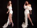 सफेद रंगाच्या गाउनमधील गोहरचे नवे फोटोशूट पाहिलेत का..? - Marathi News | Gauahar khan letest photoshoot in white dress | Latest filmy Photos at Lokmat.com
