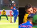 बॅक टू बॅक सेंच्युरी मॅन Sanju Samson च्या पदरी भोपळा; Marco Jansen नं केलं बोल्ड! - Marathi News | South Africa vs India 2nd T20I After two consecutive centuries Sanju Samson bags a duck Marco Jansen cleans up with a beauty | Latest cricket News at Lokmat.com